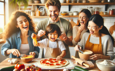 Family Fun in the Kitchen: Making Pizza Together